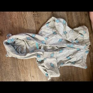 babyGAP rocket zip up jacket with bear ears